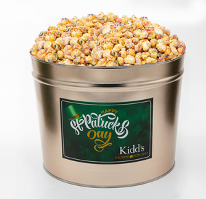 St. Patrick's Day Popcorn Tins