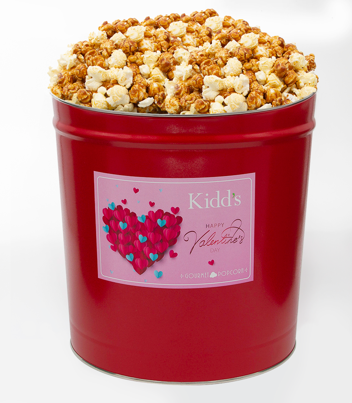 Valentine's Day Popcorn Tins