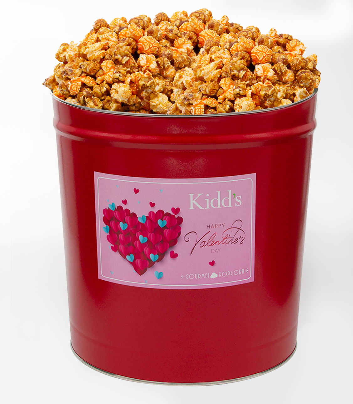 Valentine's Day Popcorn Tins