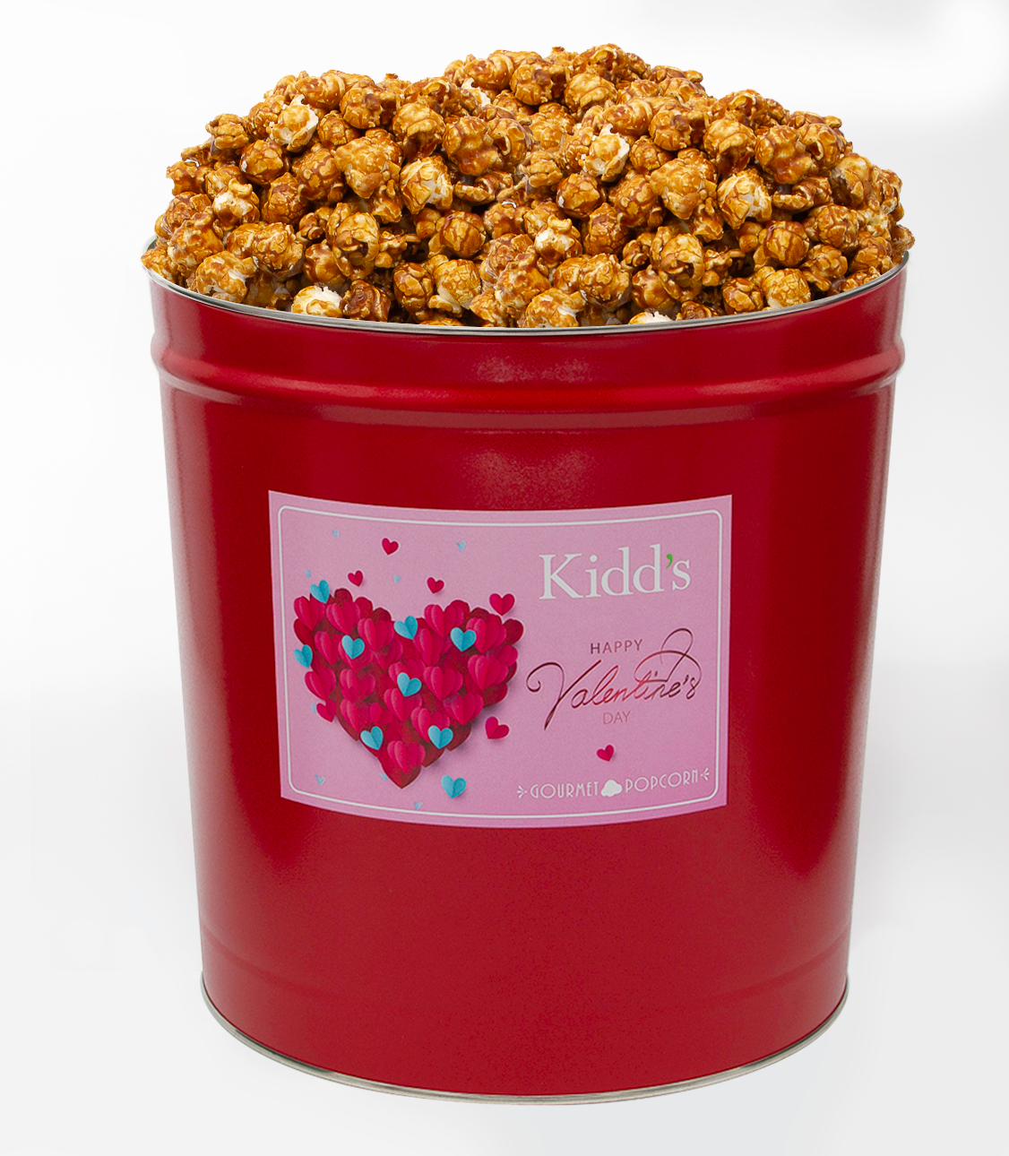 Valentine's Day Popcorn Tins