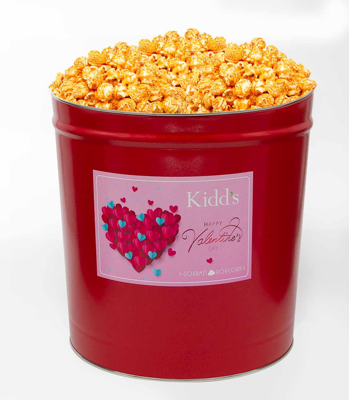 Valentine's Day Popcorn Tins