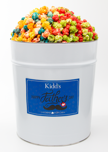 order online the large 3 flavor sweet tin filled with rainbow, green apple, cinnamon and caramel. its a great gift for summer poolside parties.