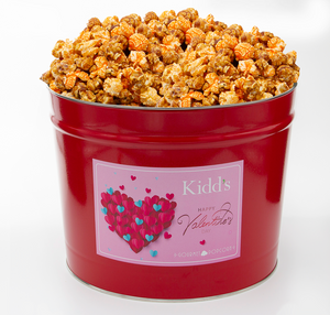 Valentine's Day Popcorn Tins