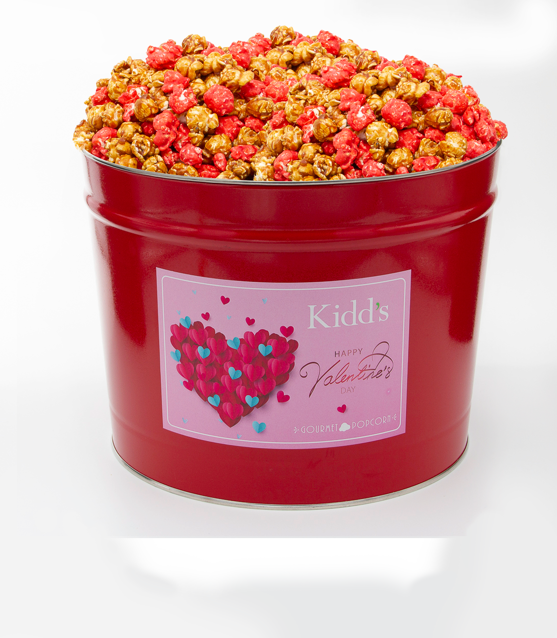 Valentine's Day Popcorn Tins