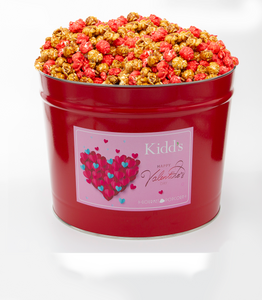 Valentine's Day Popcorn Tins