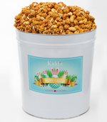 Load image into Gallery viewer, buy large Easter Basket gift of peanuts and caramel gourmet popcorn online
