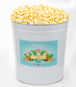 Load image into Gallery viewer, Easter Bunny Basket Filled with Creamy, Salty, Cheesy White Cheddar Gourmet Popcorn.
