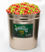 Load image into Gallery viewer, mail Popular Cinnamon Apple Gourmet Popcorn in St. Patrick&#39;s Day Gift Tin.
