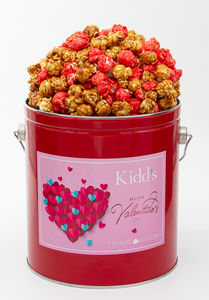 Valentine's Day Popcorn Tins