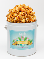 Load image into Gallery viewer, Chicago Mix in Small Easter Basket Tin. Perfect for kids and easter egg hunt prizes.
