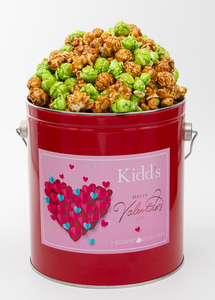 Valentine's Day Popcorn Tins