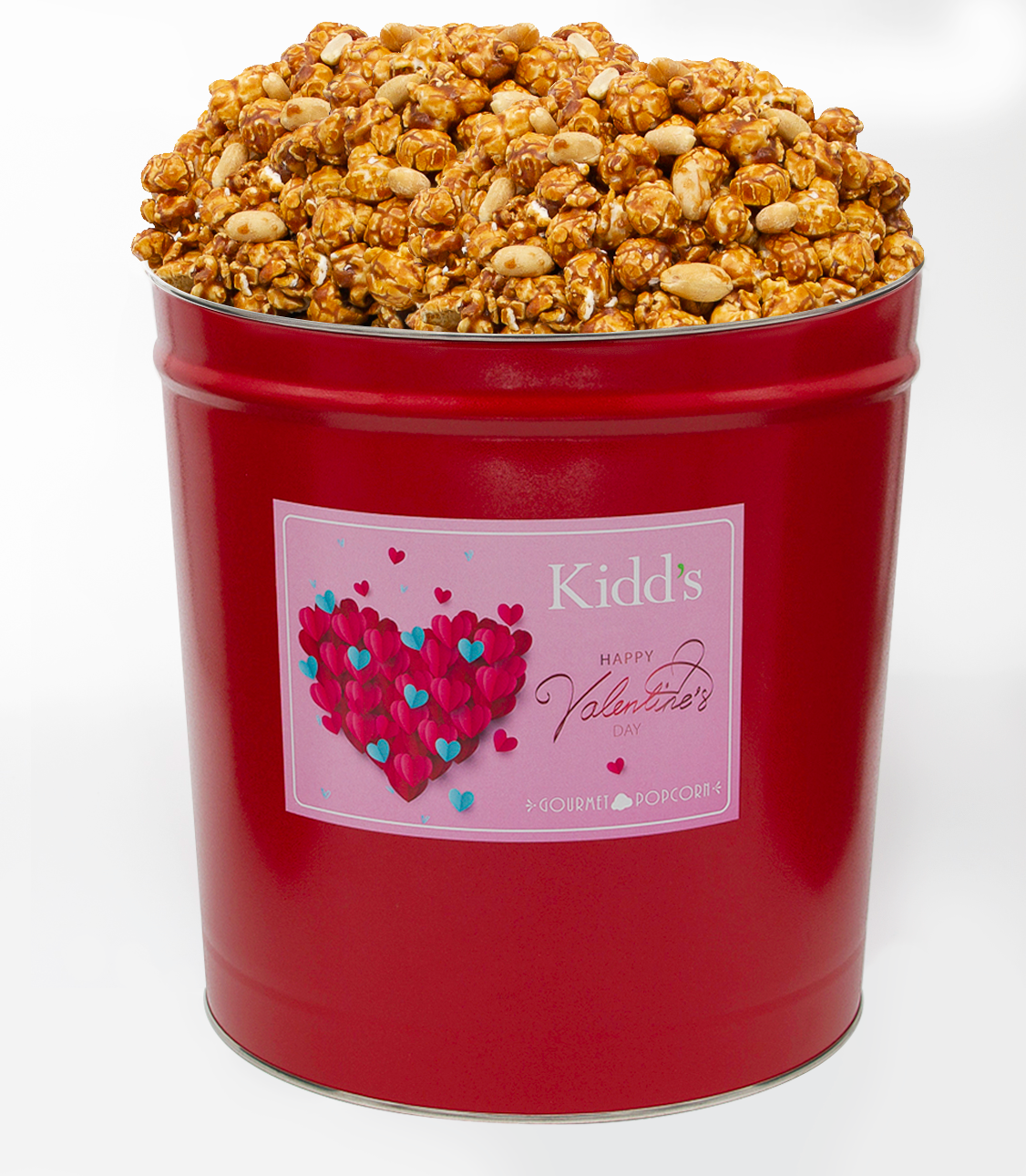 Valentine's Day Popcorn Tins