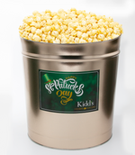 Load image into Gallery viewer, buy famous white cheddar popcorn online in 3.5 Gallon St. Patrick&#39;s Day Holiday fancy popcorn tin.
